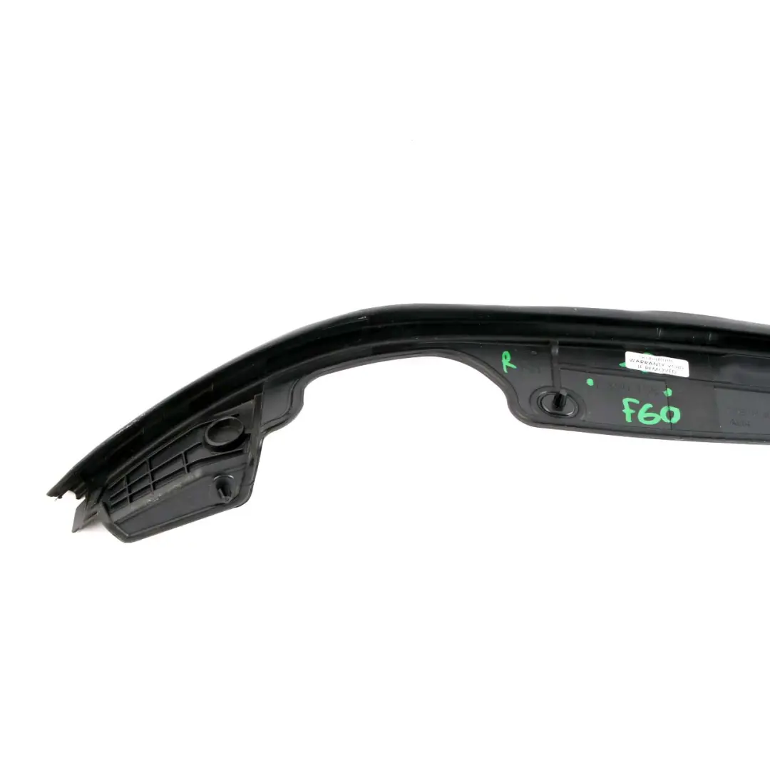 Junta Pilar B Puerta Trasera Derecha Lado Exterior para Mini Countryman F60 con número de pieza 7390136 Mini Countryman F60 Junta Pilar B Puerta Trasera Derecha Lado Exterior - SKU 7390136 - Número de pieza 7390136