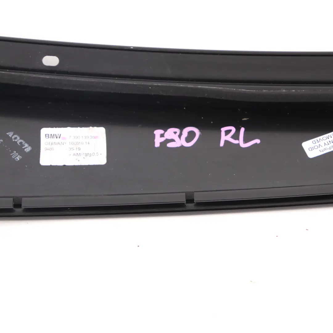  Pilar puerta BMW G30 G31 Acabado Tapa Columna B Trasera Izquierda Alto Brillo - SKU 7390139 - Número de pieza 7390139