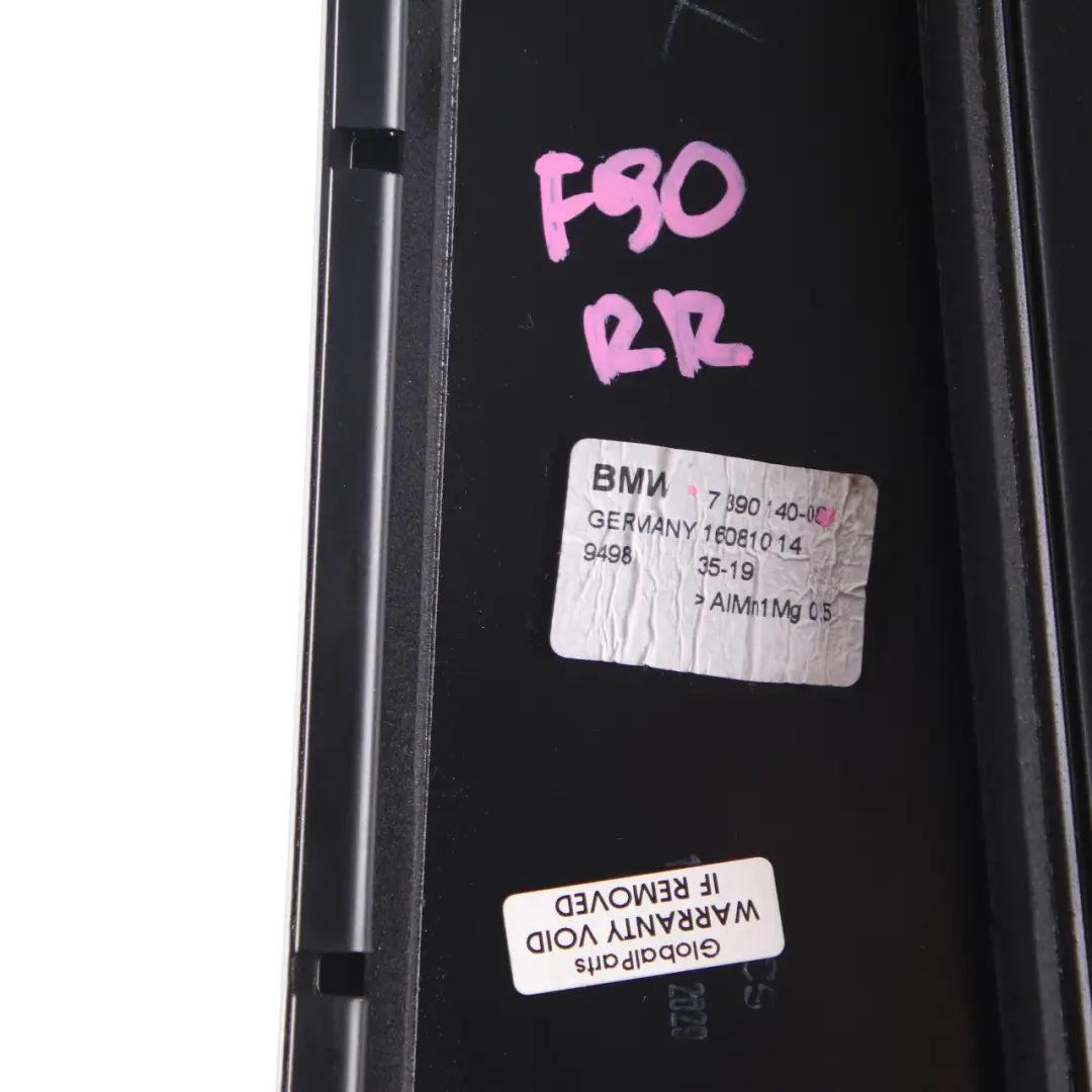 Door Pillar BMW G30 G31 Finisher B Column Rear Right O/S High Gloss to with Part number 7390140 Door Pillar BMW G30 G31 Finisher B Column Rear Right O/S High Gloss - SKU 7390140 - Part number 7390140