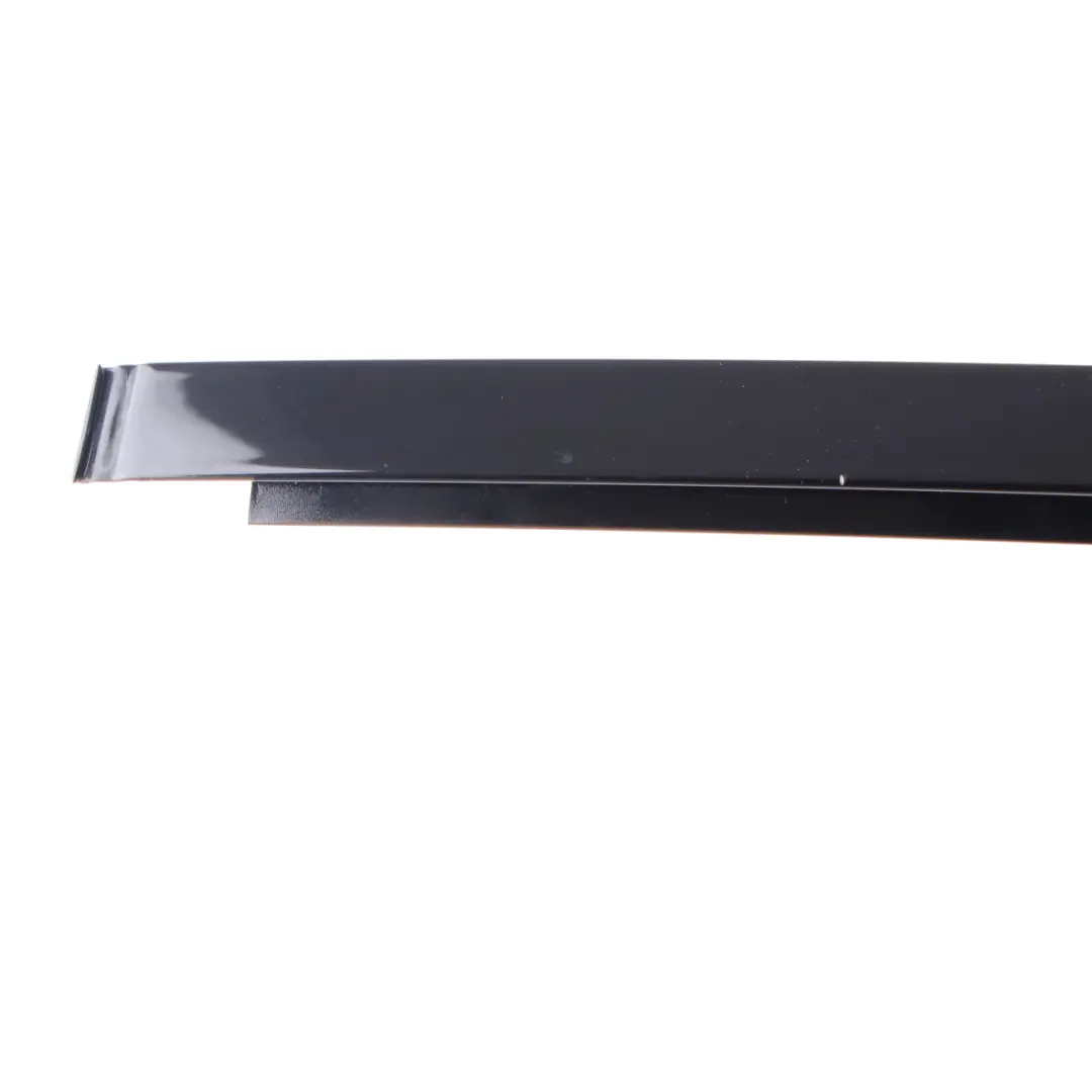 Window Guide Rear Left N/S Pillar Trim Strip High Gloss to BMW G30 with Part number 7390141 BMW G30 Window Guide Rear Left N/S Pillar Trim Strip High Gloss - SKU 7390141 - Part number 7390141