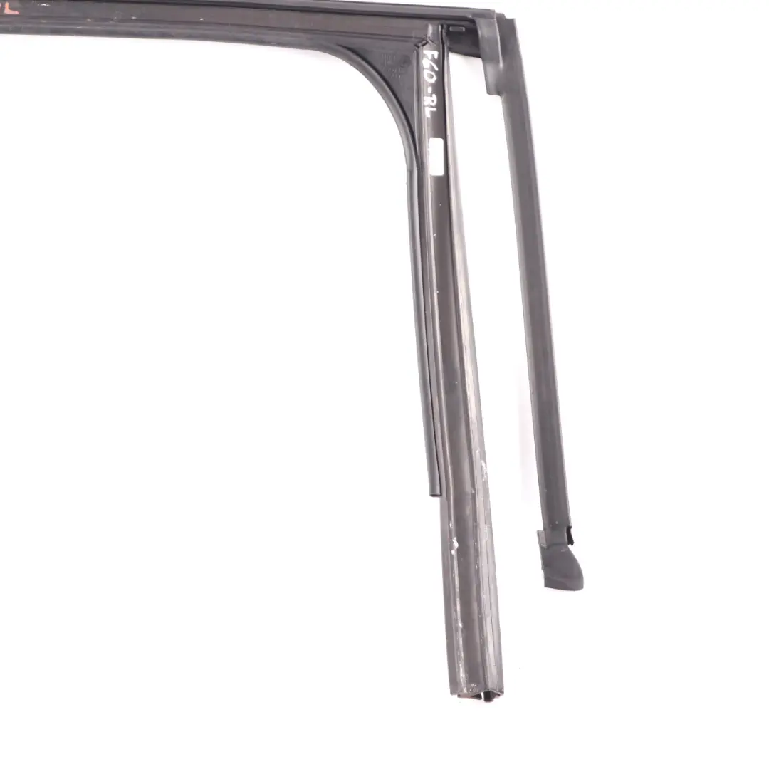 Door Window Seal Guide Rear Left Door Gasket to Mini F60 Countryman with Part number 7390165 Mini F60 Countryman Door Window Seal Guide Rear Left Door Gasket - SKU 7390165 - Part number 7390165