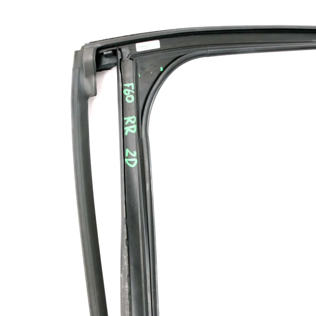  Door Window Seal Mini F60 Countryman Rear Window Sealing Guide Right O/S - SKU 7390166 - Part number 7390166