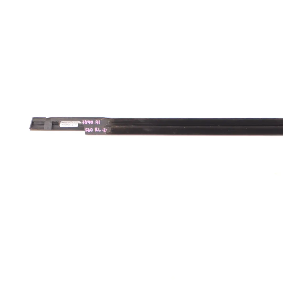 Mini F60 Countryman Outer Trim Seal Channel Left Rear Door N/S Chrome - SKU 7390171 - Part number 7390171
