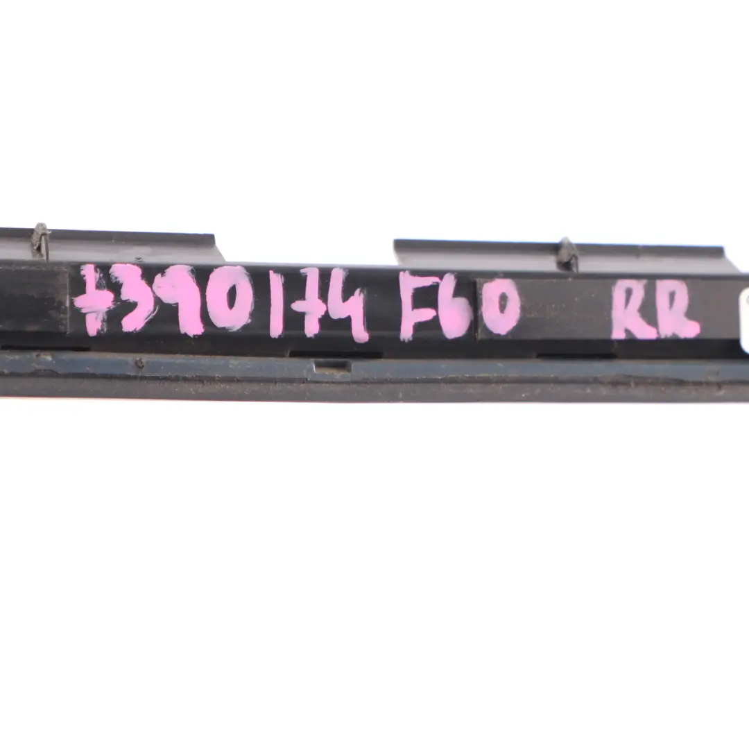 Mini F60 Countryman Listwa Zgarniająca Tylna Prawa Tył Prawy Chrom 7390173 - SKU 7390174 - Numer Części 7390174