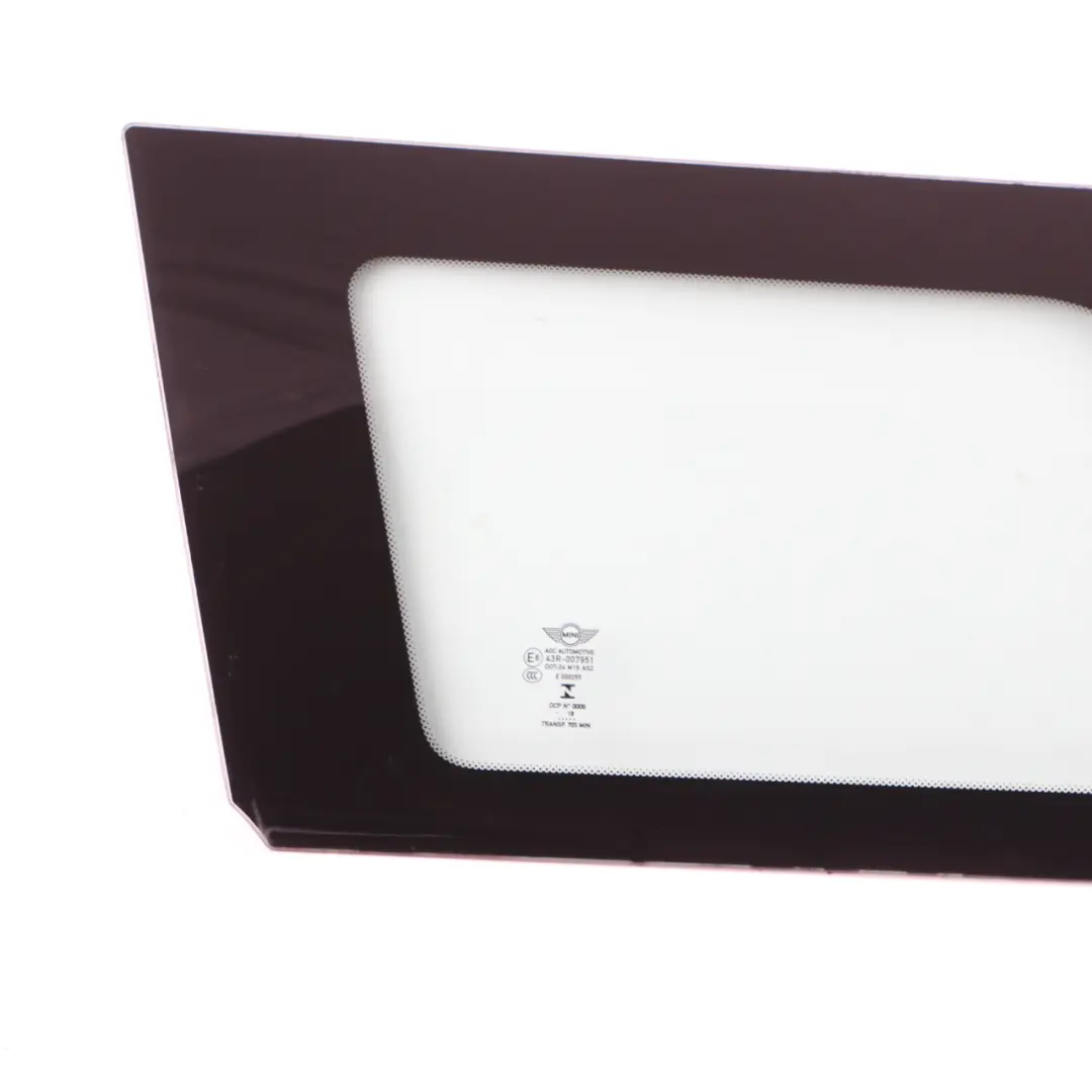 Vitre latérale Mini F60 Countryman Arrière Gauche Side AS2 pour à propos du numéro de pièce 7390237 Vitre latérale Mini F60 Countryman Arrière Gauche Side AS2 - SKU 7390237 - Numéro de pièce 7390237