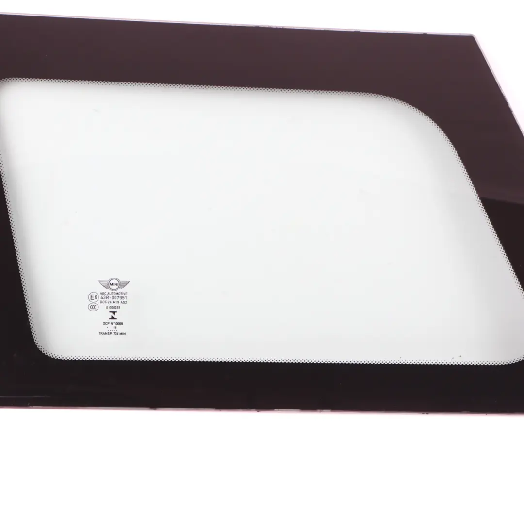  Side Window Glass Mini F60 Countryman Rear Left N/S Side AS2 - SKU 7390237 - Part number 7390237