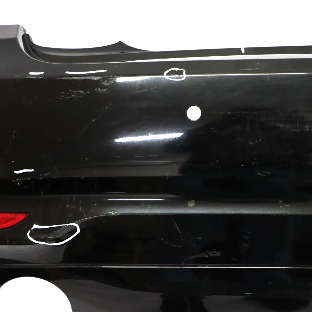 BMW F22 F23 Rear Bumper Sport Line Trim Panel Schwarz 2 Black - 668 - SKU 7390348-SCH1 - Part number 7390348