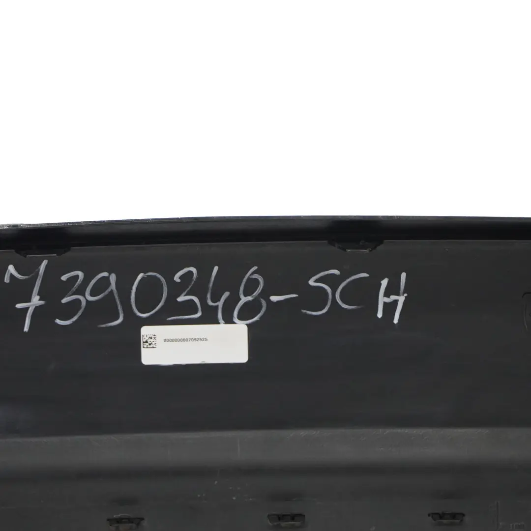 BMW F22 F23 Zderzak Tylny Sport Line Schwarz 2 Czarny - 668 - SKU 7390348-SCH - Numer Części 7390348