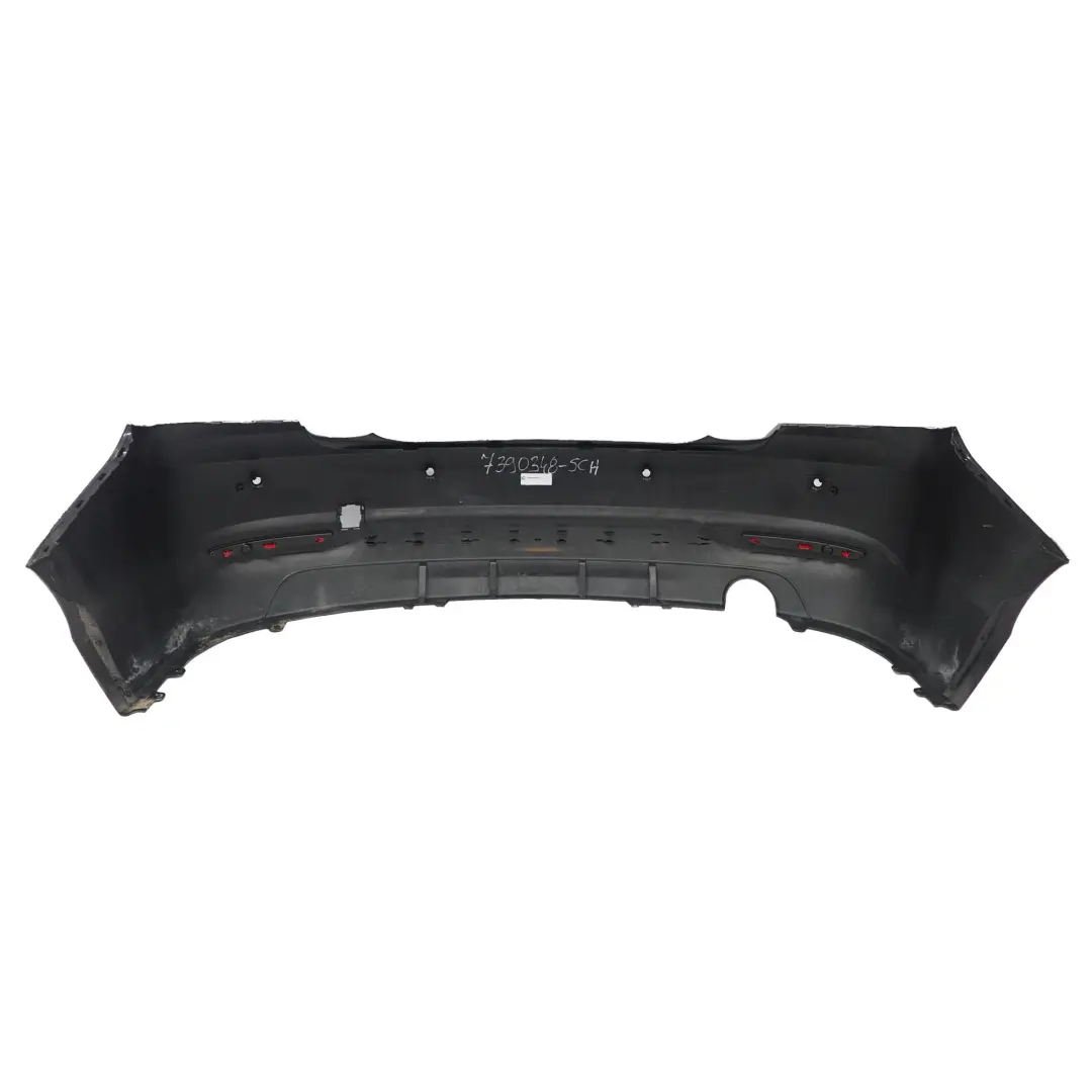 BMW F22 F23 Zderzak Tylny Sport Line Schwarz 2 Czarny - 668 - SKU 7390348-SCH - Numer Części 7390348