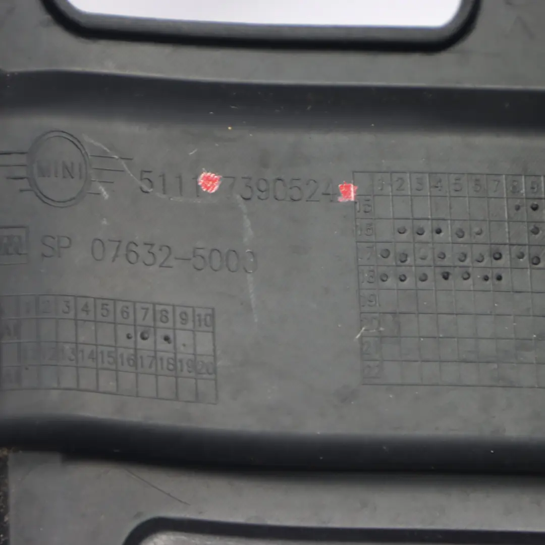 Mini F60 Uchwyt Ślizg Zderzaka Lampy Przeciwmgielnej Prawe - SKU 7390524 - Numer Części 7390524