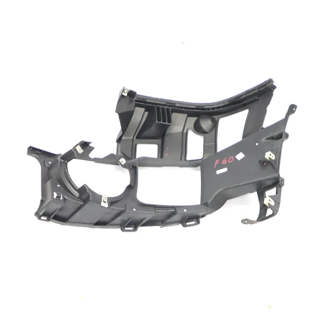Fog Light Support Mini F60 Front Bumper Lamp Bracket Right O/S to with Part number 7390524 Fog Light Support Mini F60 Front Bumper Lamp Bracket Right O/S - SKU 7390524 - Part number 7390524