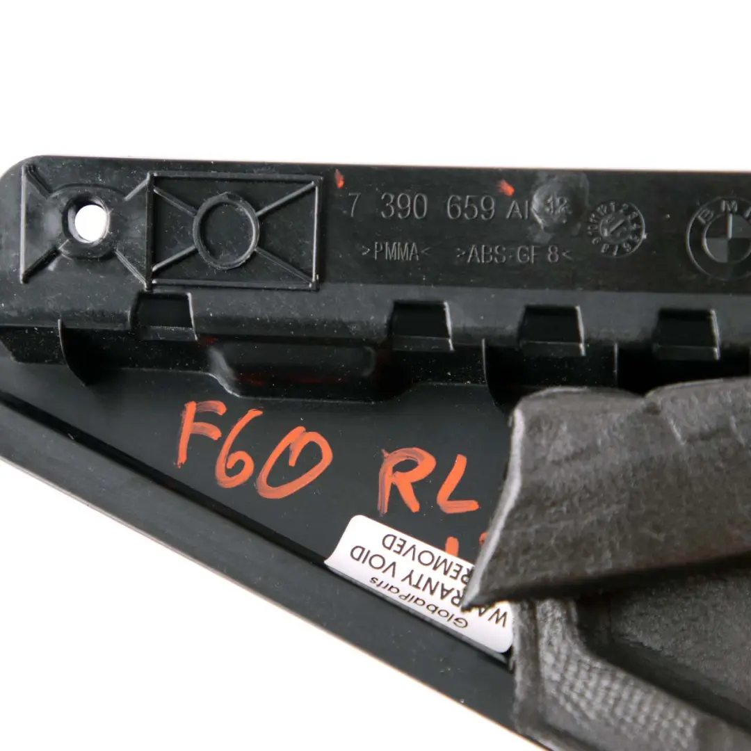 Mini F60 Countryman Tür Dreieck Streifen hinten Links Fenster Trim - SKU 7390659 - Teilenummer 7390659
