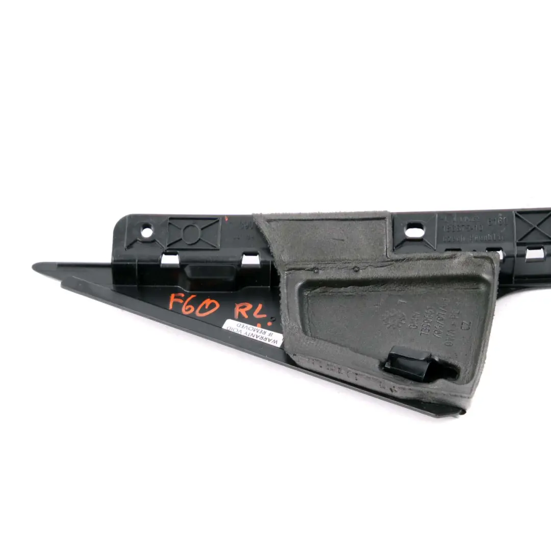 Mini F60 Countryman Striscia Triangolo Porta Posteriore Sinistra Window - SKU 7390659 - Numero di parte 7390659