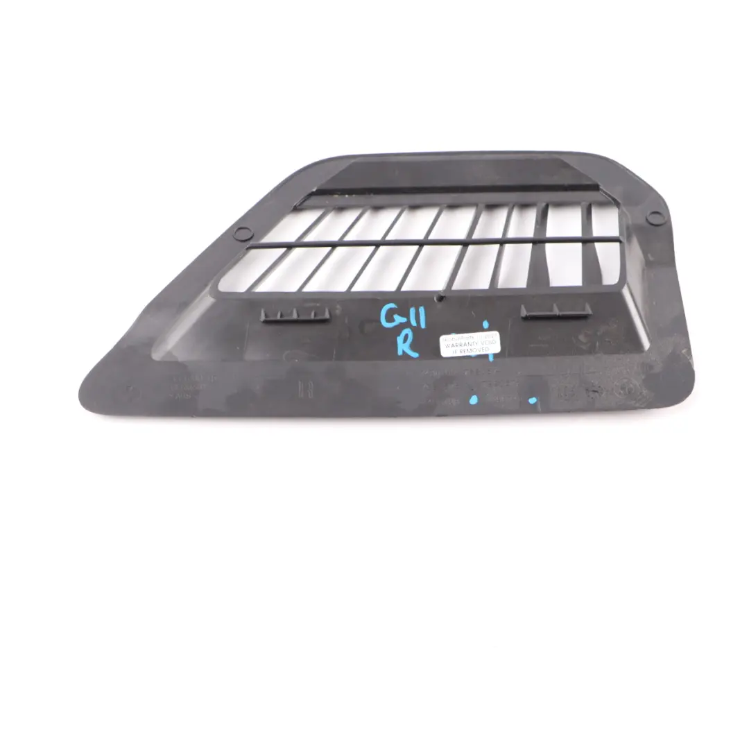 Duct Channel Right O/S Trim Rear Cabin Interior to BMW G11 G12 Cover Air with Part number 7390748 BMW G11 G12 Cover Air Duct Channel Right O/S Trim Rear Cabin Interior - SKU 7390748 - Part number 7390748