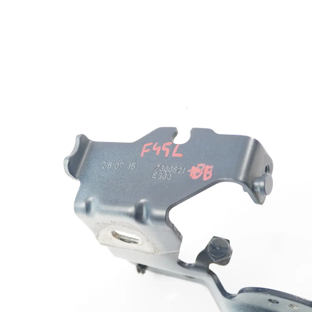 Zawias Maski Lewy Przód Niebieski 7300521 do BMW F45 o numerze 7391033 BMW F45 Zawias Maski Lewy Przód Niebieski 7300521 - SKU 7391033-IBB - Numer Części 7391033