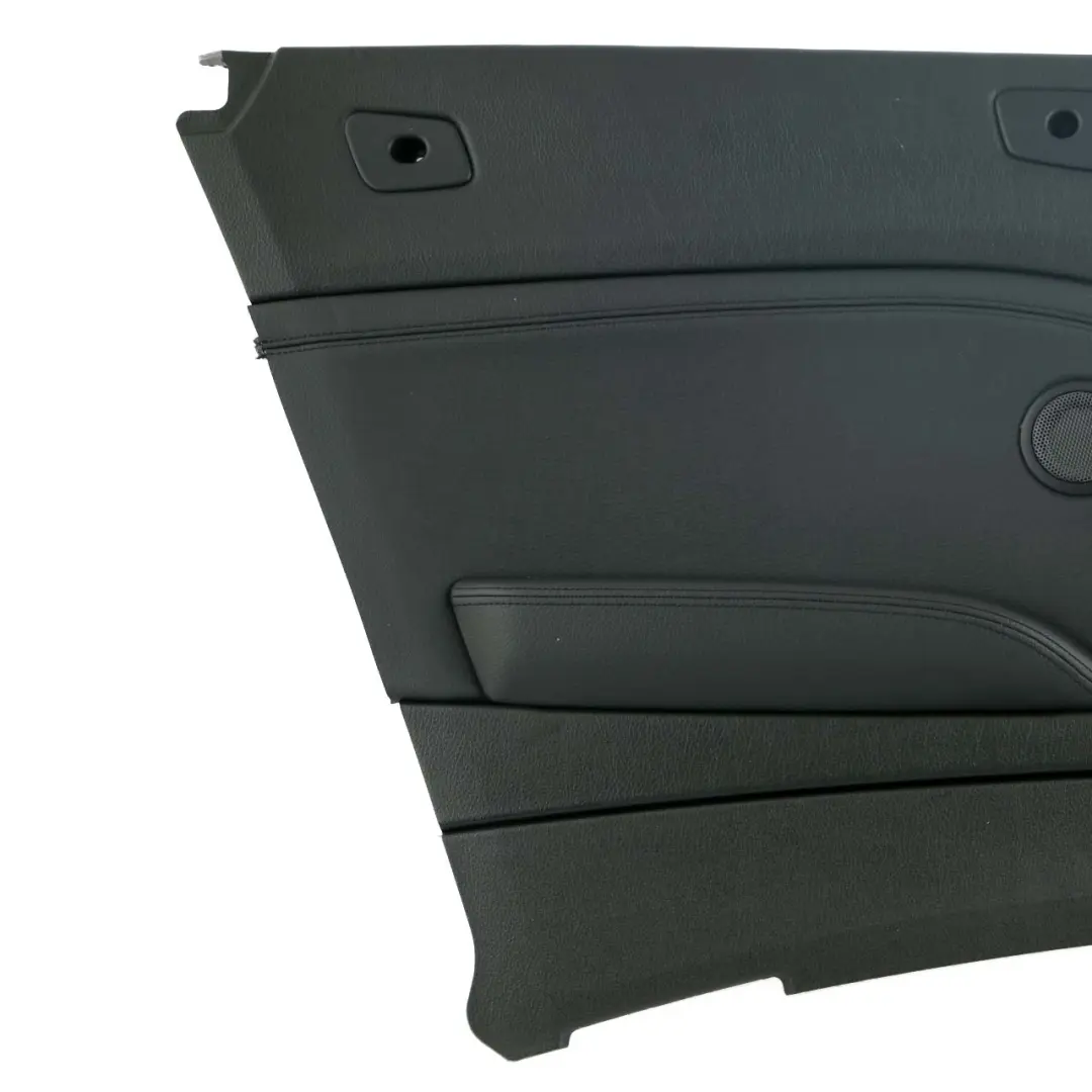 Left N/S Lateral Trim Panel Black Leather Dakota to BMW 2 F23 Cabrio Rear with Part number 7391137 BMW 2 F23 Cabrio Rear Left N/S Lateral Trim Panel Black Leather Dakota - SKU 7391137 - Part number 7391137