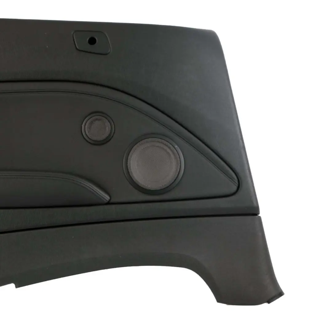 Left N/S Lateral Trim Panel Black Leather Dakota to BMW 2 F23 Cabrio Rear with Part number 7391137 BMW 2 F23 Cabrio Rear Left N/S Lateral Trim Panel Black Leather Dakota - SKU 7391137 - Part number 7391137