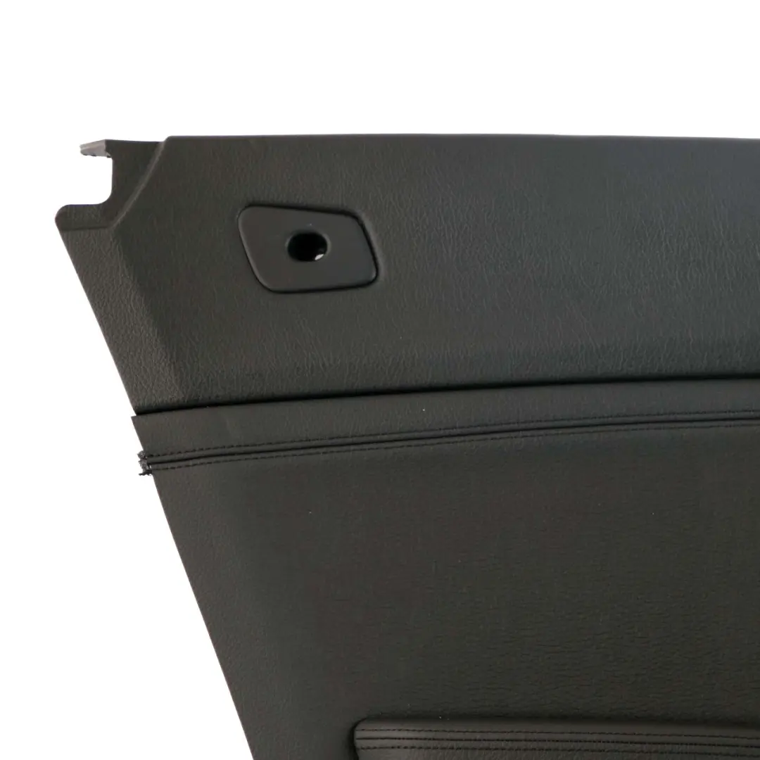 Left N/S Lateral Trim Panel Black Leather Dakota to BMW 2 F23 Cabrio Rear with Part number 7391137 BMW 2 F23 Cabrio Rear Left N/S Lateral Trim Panel Black Leather Dakota - SKU 7391137 - Part number 7391137