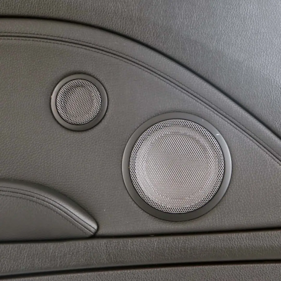 Left N/S Lateral Trim Panel Black Leather Dakota to BMW 2 F23 Cabrio Rear with Part number 7391137 BMW 2 F23 Cabrio Rear Left N/S Lateral Trim Panel Black Leather Dakota - SKU 7391137 - Part number 7391137