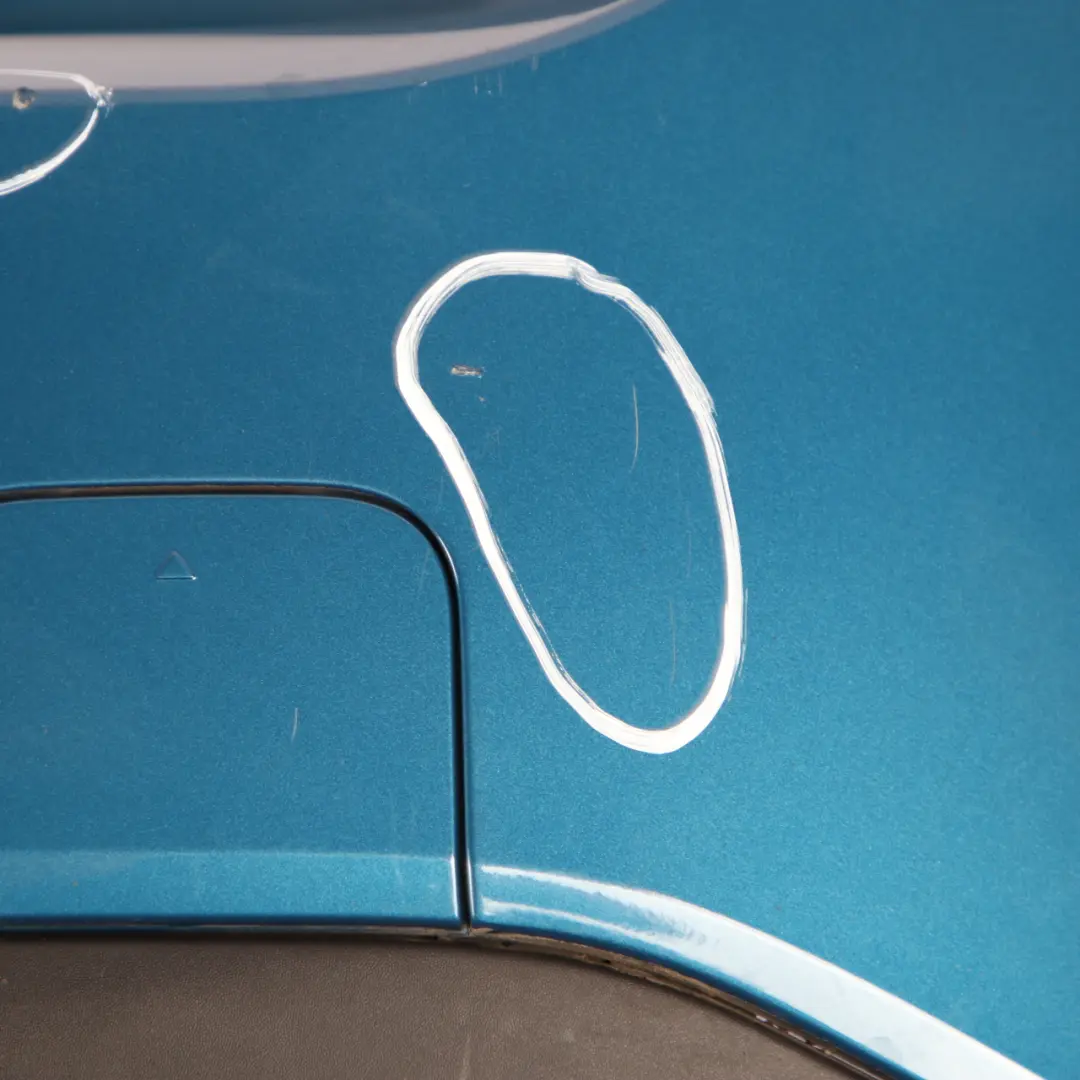 Bumper Rear Trim Panel PDC Complete Island Blue Metallic C2M to Mini F60 Countryman with Part number 7391197 Mini F60 Countryman Bumper Rear Trim Panel PDC Complete Island Blue Metallic C2M - SKU 7391197-ISB - Part number 7391197