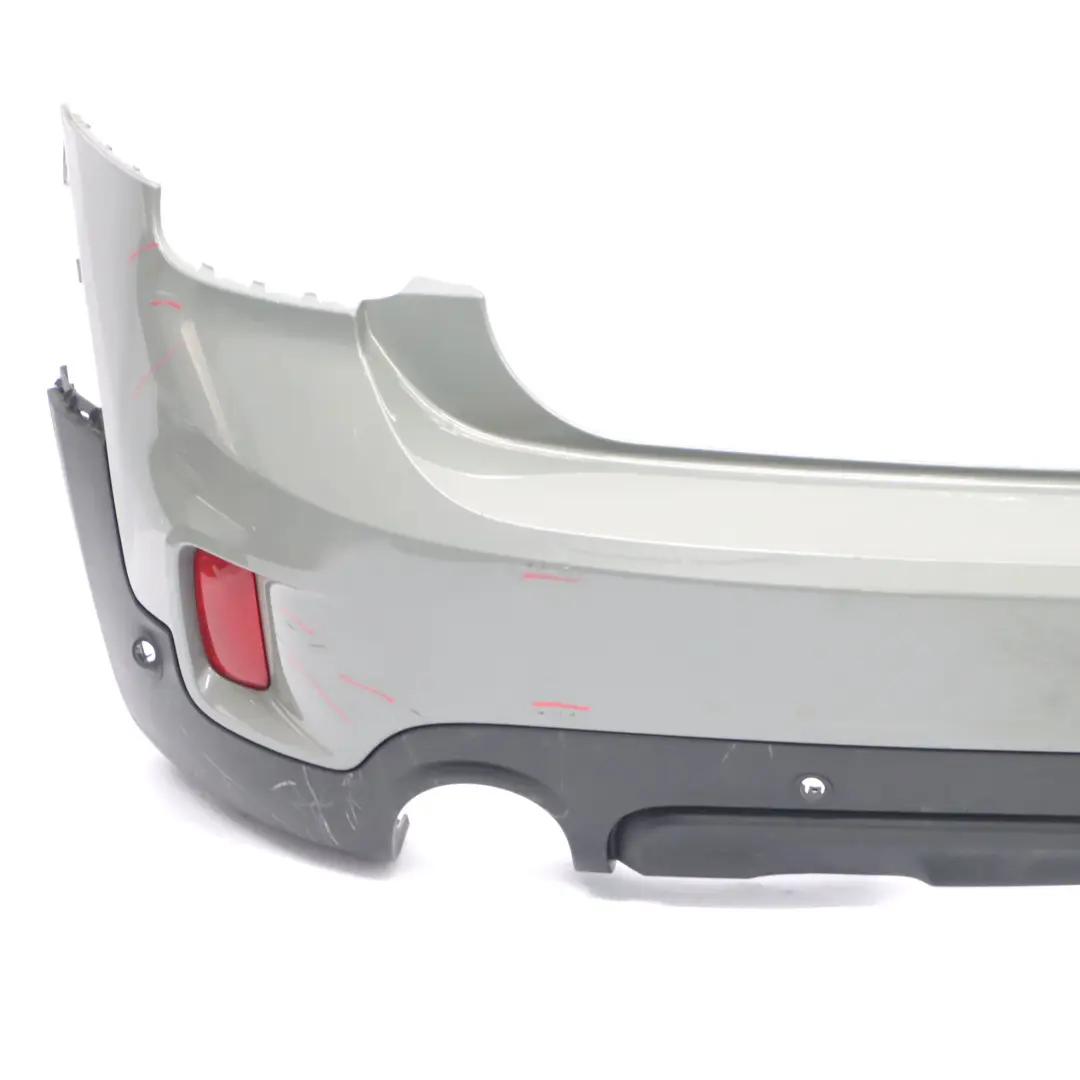 Mini F60 Countryman Bumper Rear Trim Panel PDC Complete Moonwalk Grey - B71 - SKU 7391197-MGM1 - Part number 7391197
