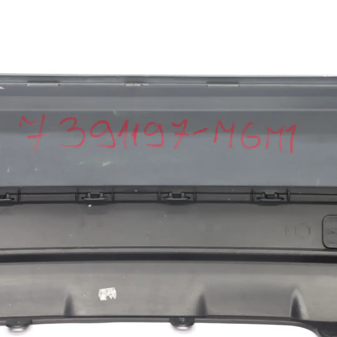 Bumper Rear Trim Panel PDC Complete Moonwalk Grey - B71 to Mini F60 Countryman with Part number 7391197 Mini F60 Countryman Bumper Rear Trim Panel PDC Complete Moonwalk Grey - B71 - SKU 7391197-MGM1 - Part number 7391197