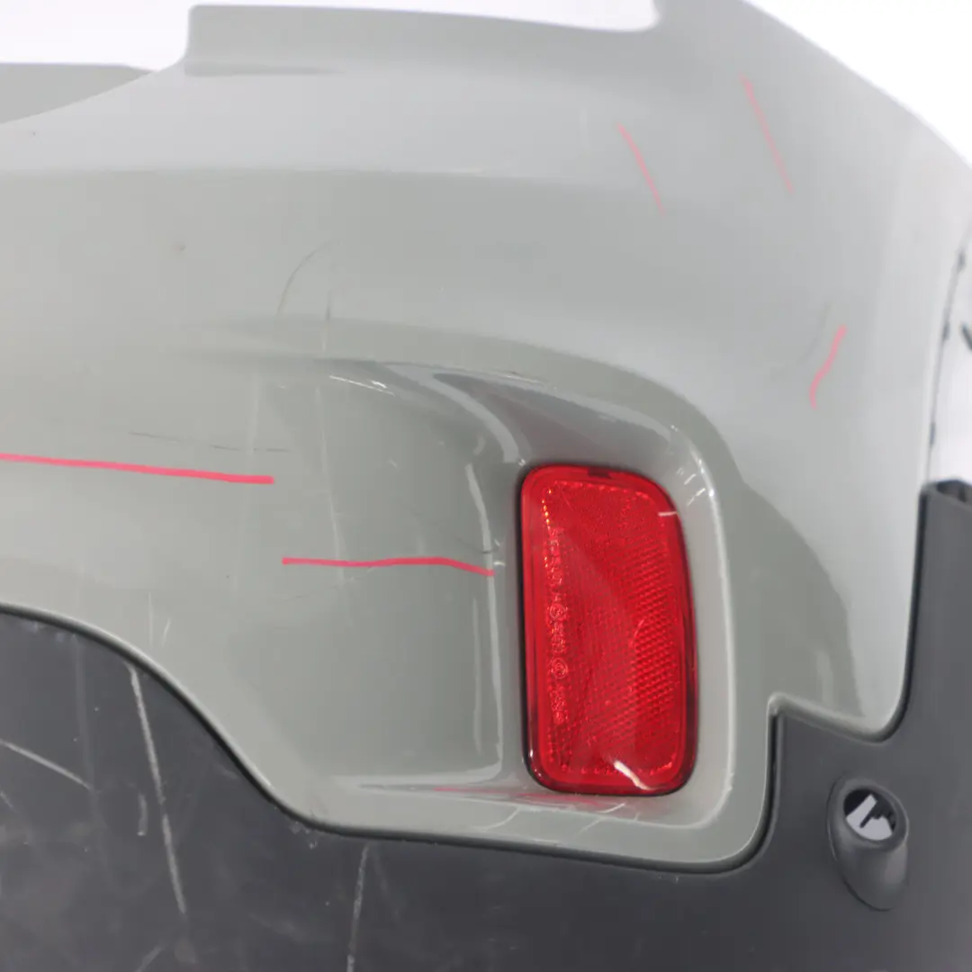 Stoßstange hinten Verkleidung PDC Moonwalk Grau - B71 für Mini F60 Countryman mit Teilenummer 7391197 Mini F60 Countryman Stoßstange hinten Verkleidung PDC Moonwalk Grau - B71 - SKU 7391197-MGM1 - Teilenummer 7391197