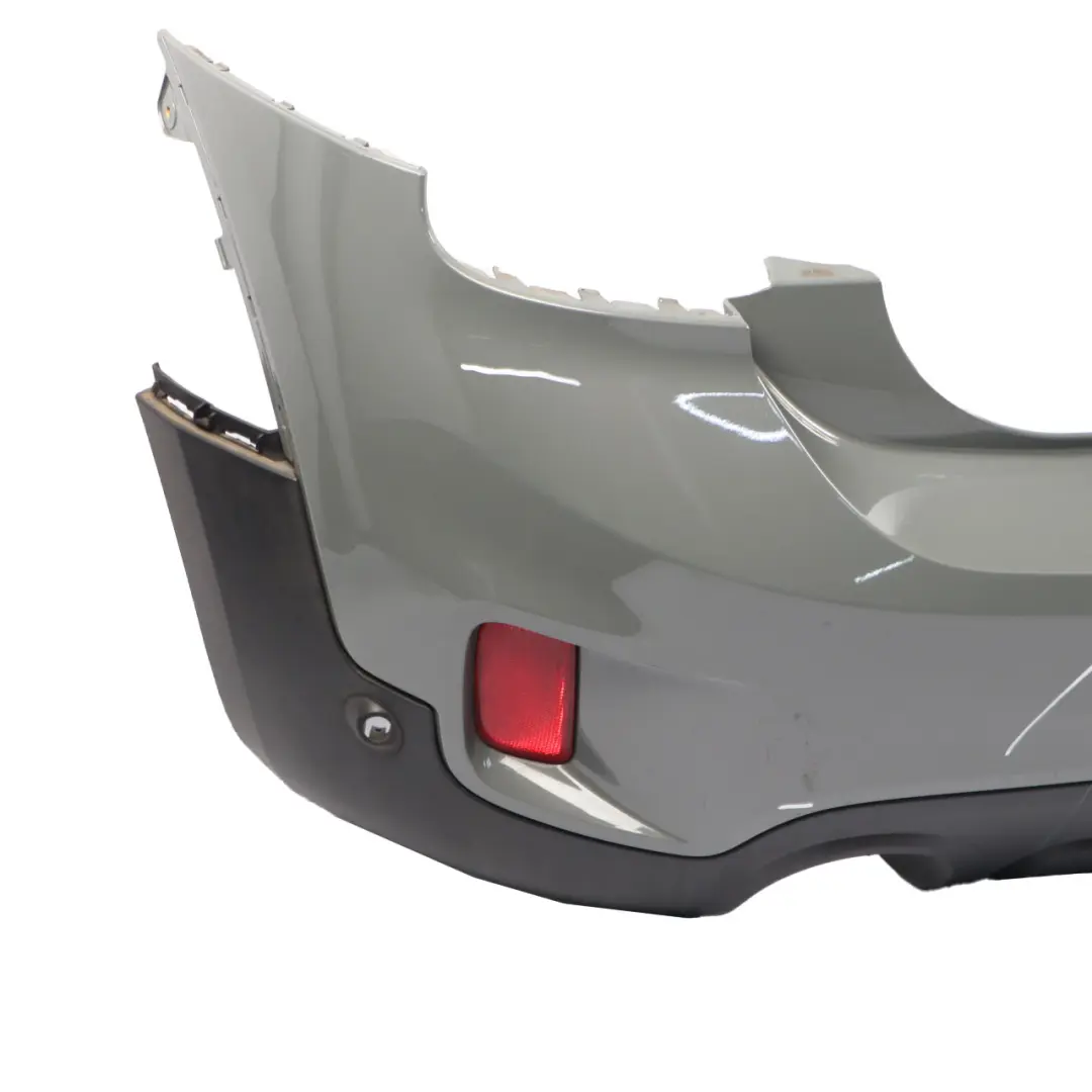 Mini F60 Countryman Bumper Rear Trim Panel PDC Complete Moonwalk Grey - B71 - SKU 7391197-MGM - Part number 7391197