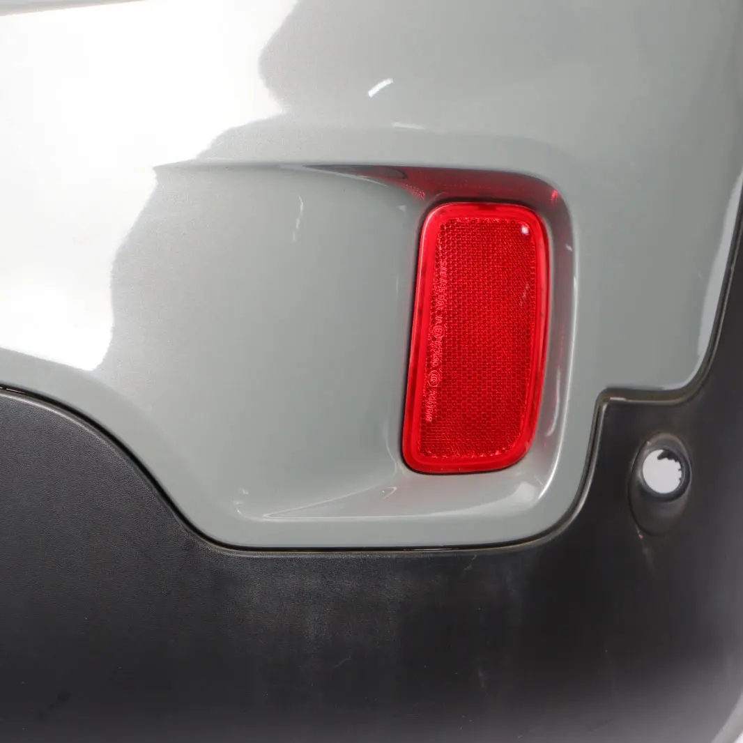 Bumper Rear Trim Panel PDC Complete Moonwalk Grey - B71 to Mini F60 Countryman with Part number 7391197 Mini F60 Countryman Bumper Rear Trim Panel PDC Complete Moonwalk Grey - B71 - SKU 7391197-MGM - Part number 7391197