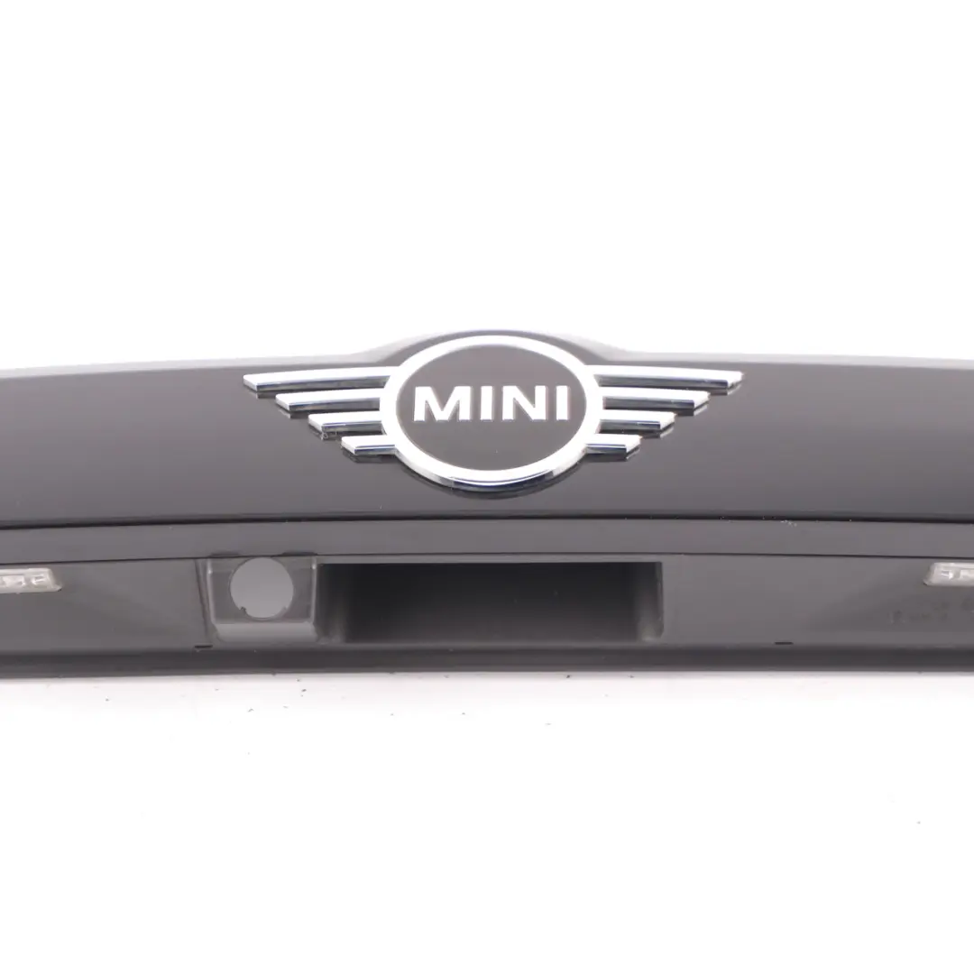Trunk Lid Tailgate Handle Grab License Number Plate Light Black to Mini F60 with Part number 7391245 Mini F60 Trunk Lid Tailgate Handle Grab License Number Plate Light Black - SKU 7391245 - Part number 7391245