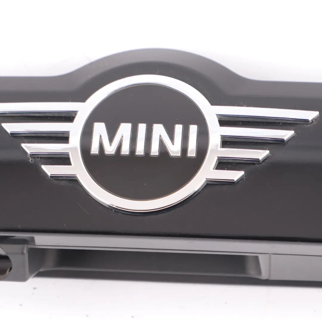 Trunk Lid Tailgate Handle Grab License Number Plate Light Black to Mini F60 with Part number 7391245 Mini F60 Trunk Lid Tailgate Handle Grab License Number Plate Light Black - SKU 7391245 - Part number 7391245