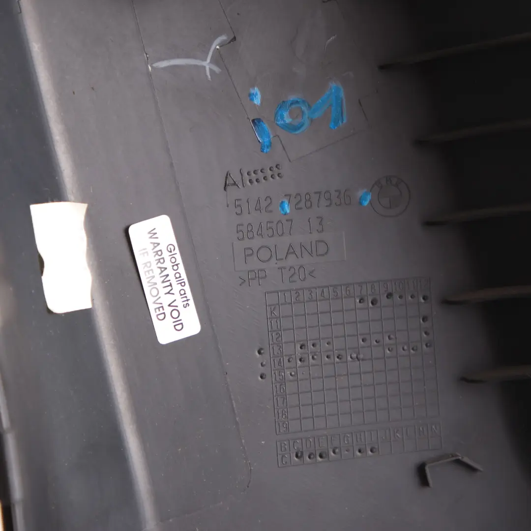 BMW i3 I01 Pillar Cover Front Right O/S Column B Interior Trim Panel 7287936 - SKU 7391330 - Part number 7391330