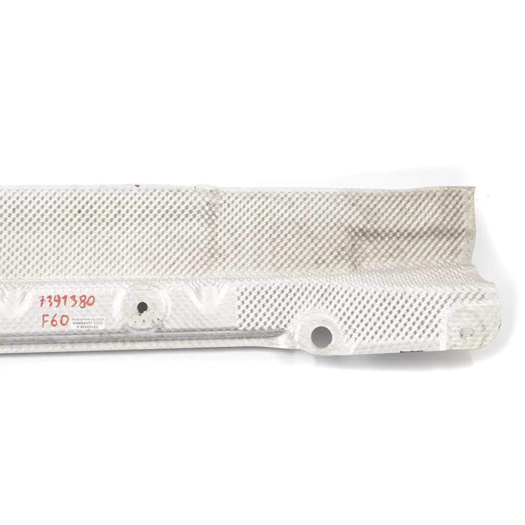Hitzeschild hintere Stoßstange Isolierung Platte für Mini Countryman F60 mit Teilenummer 7391380 Mini Countryman F60 Hitzeschild hintere Stoßstange Isolierung Platte - SKU 7391380 - Teilenummer 7391380