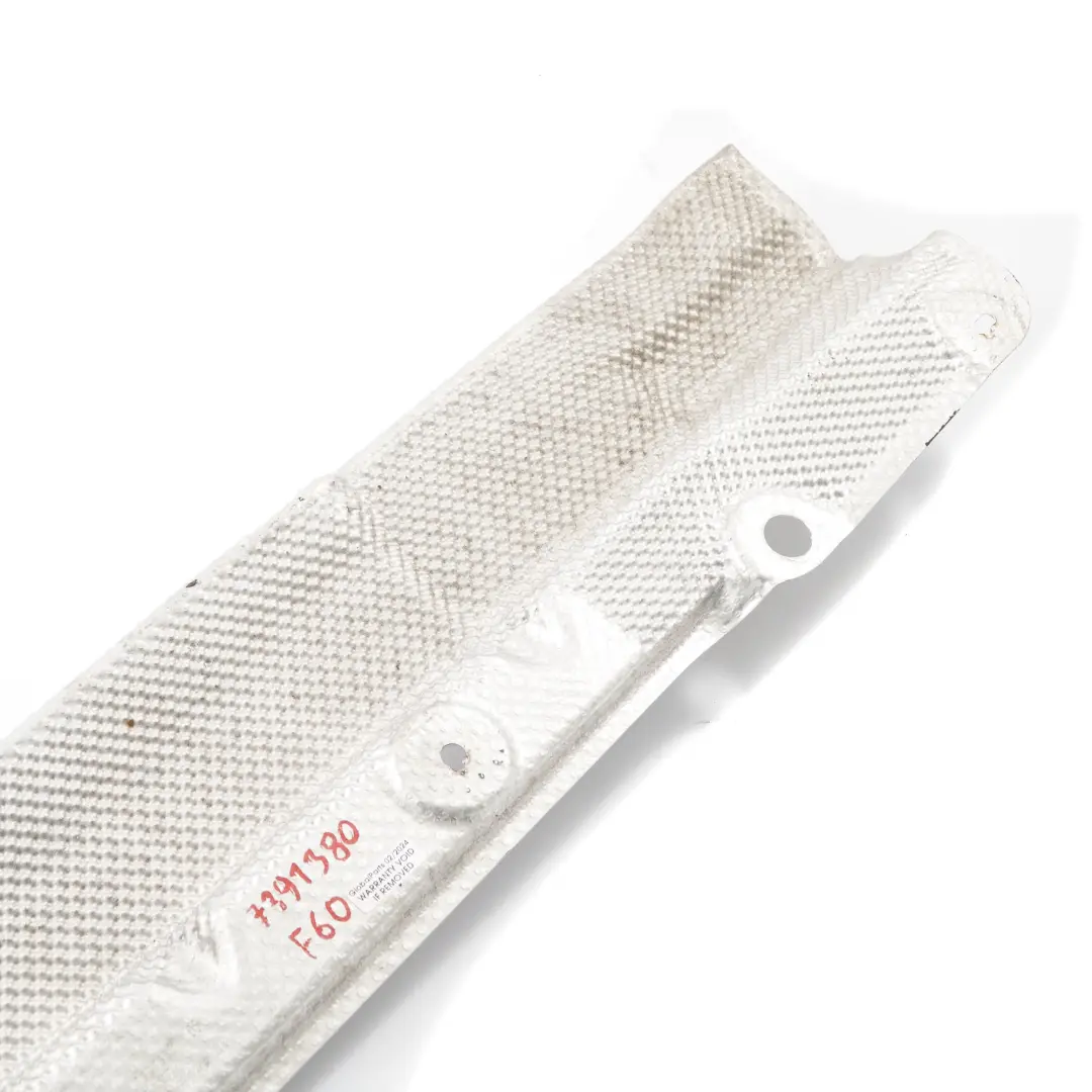 Térmico Parachoques Trasero Placa Aislamiento Cubierta para Mini F60 Escudo con número de pieza 7391380 Mini F60 Escudo Térmico Parachoques Trasero Placa Aislamiento Cubierta - SKU 7391380 - Número de pieza 7391380