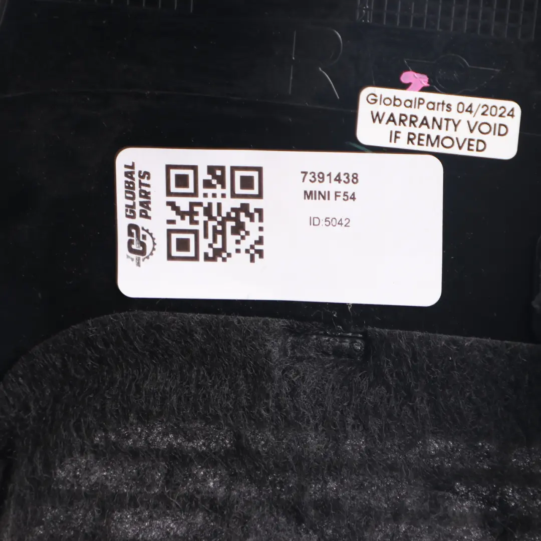 Trim Panel Railing Rear Right Trunk Boot O/S 7360776 to Mini F54 Clubman with Part number 7391438 Mini F54 Clubman Trim Panel Railing Rear Right Trunk Boot O/S 7360776 - SKU 7391438 - Part number 7391438