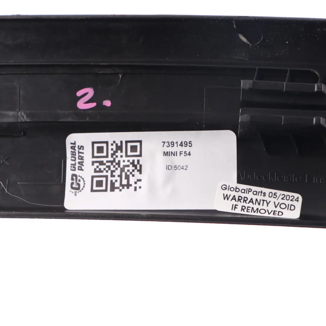 Door Entrance Cover Strip 7353845 to Mini F54 with Part number 7391495 Mini F54 Door Entrance Cover Strip 7353845 - SKU 7391495 - Part number 7391495