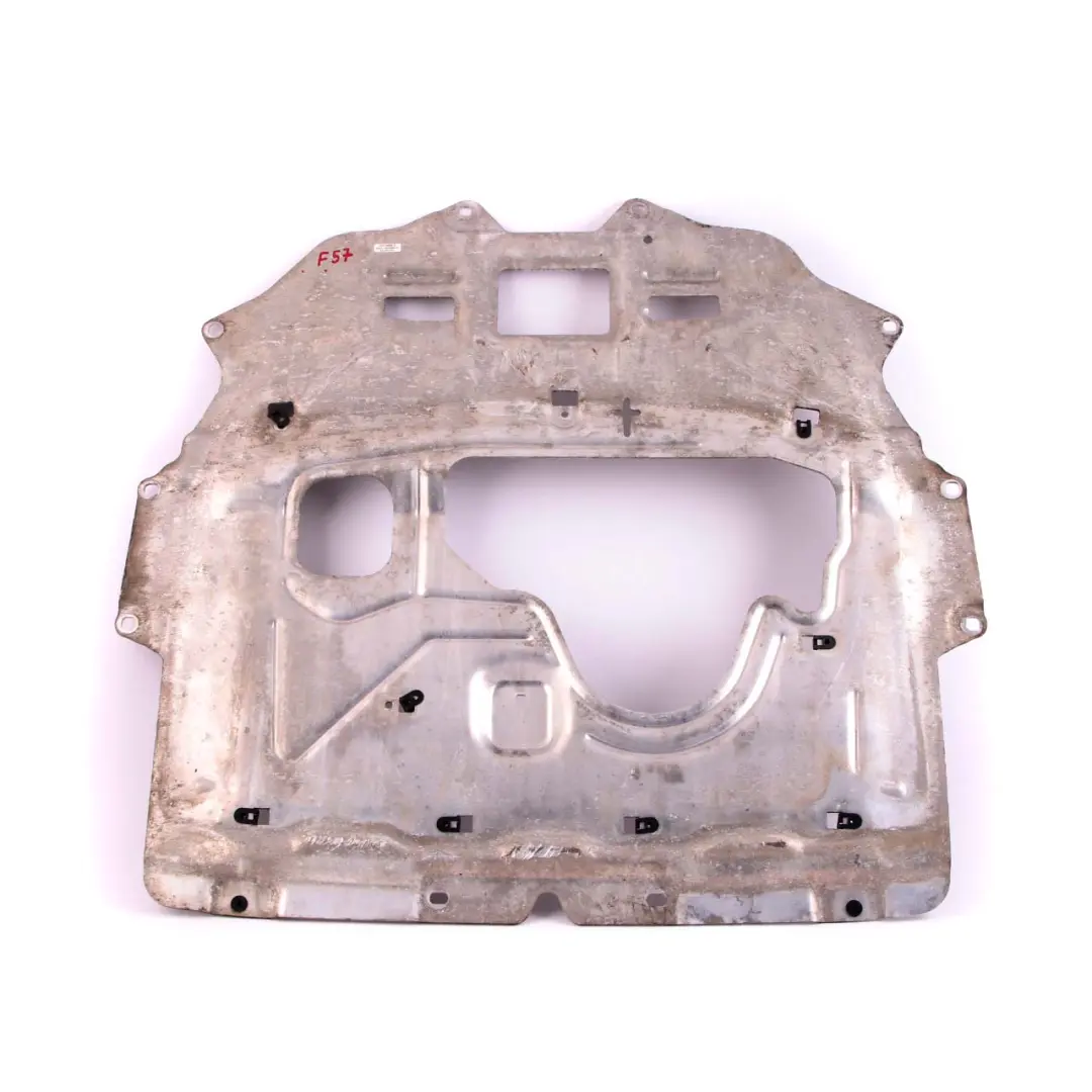 Undertray Placa de refuerzo del motor bajo capó Escudo Cubierta para Mini F57 con número de pieza 7391724 Mini F57 Undertray Placa de refuerzo del motor bajo capó Escudo Cubierta - SKU 7391724 - Número de pieza 7391724