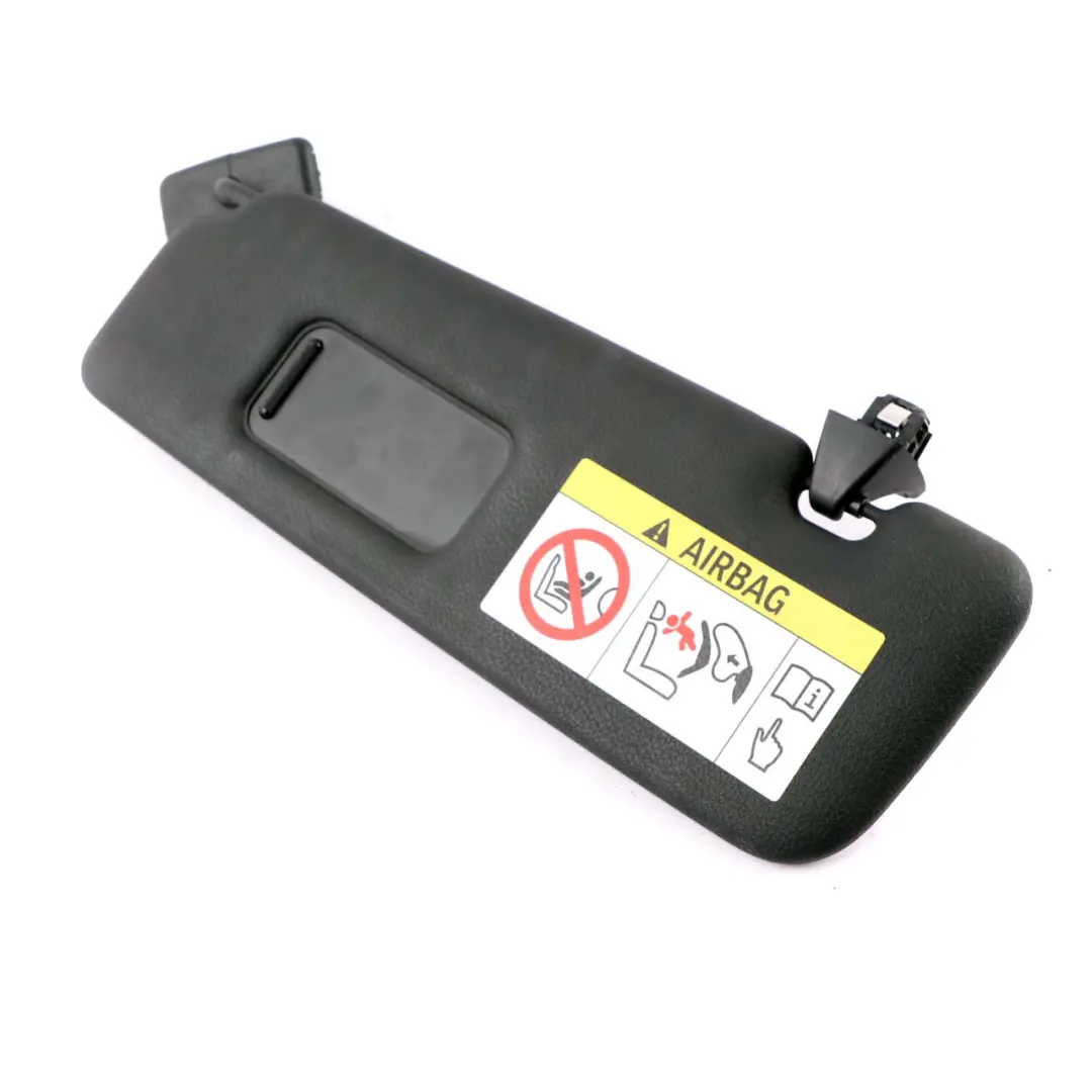 Sun Visor With Label Mirror Left N/S Illuminated Black to BMW F33 F83 M4 with Part number 7391861 BMW F33 F83 M4 Sun Visor With Label Mirror Left N/S Illuminated Black - SKU 7391861 - Part number 7391861