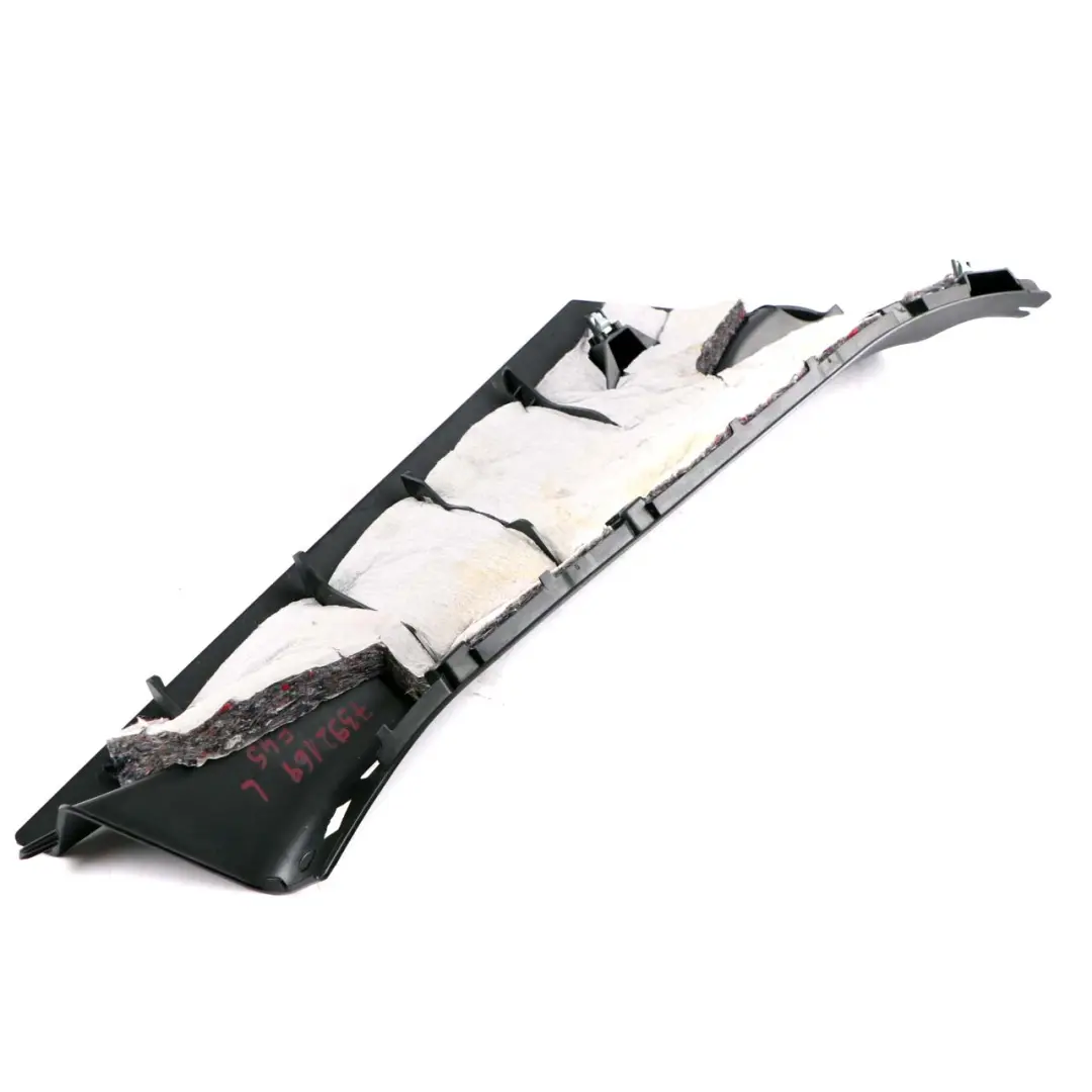 Left N/S Column C Pillar Bottom Trim Cover Panel Black to BMW 2 F45 F46 Rear with Part number 7392169 BMW 2 F45 F46 Rear Left N/S Column C Pillar Bottom Trim Cover Panel Black - SKU 7392169 - Part number 7392169
