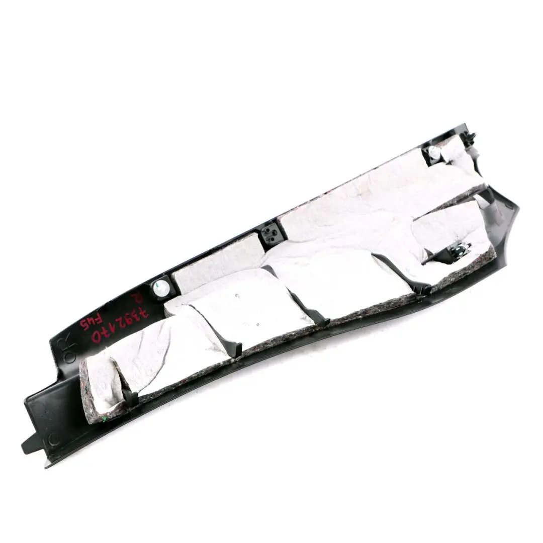 BMW F45 F46 Trasera Derecha Columna C Pilar Inferior Recubrimiento Panel Negro - SKU 7392170 - Número de pieza 7392170