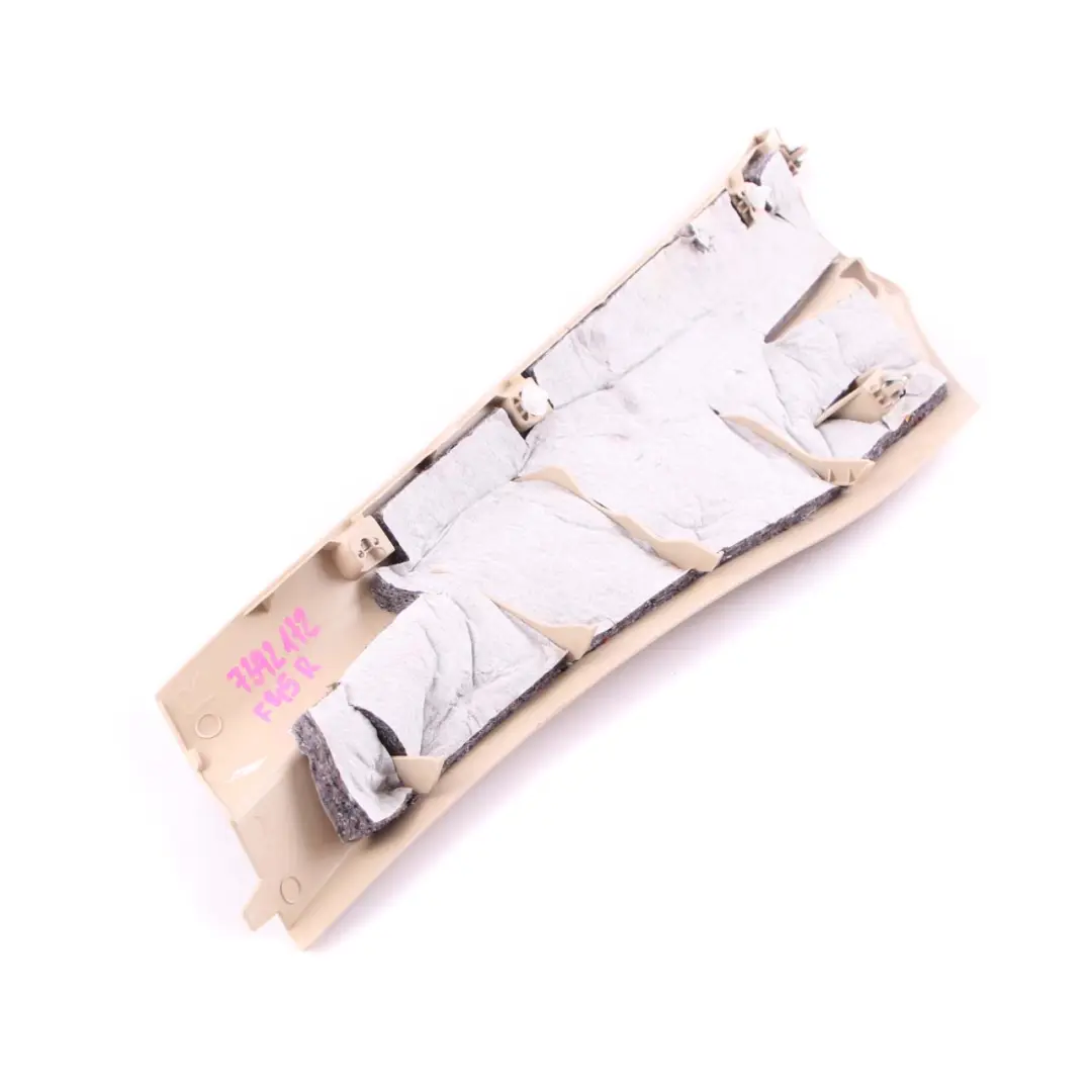 Cover Column Trim BMW F45 Rear Right O/S C Pillar Bottom Panel Canberra Beige - SKU 7392172 - Part number 7392172