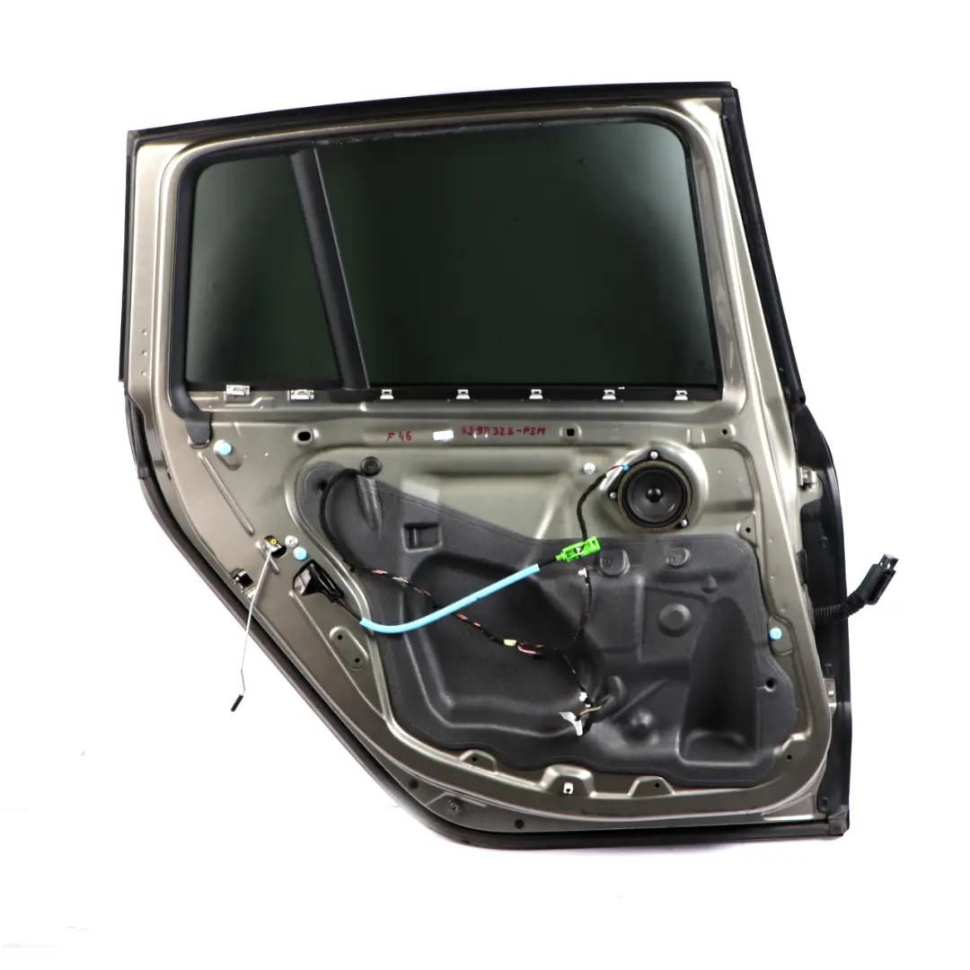 Door Rear Left N/S Platinum Silver Metallic - C08 to BMW F46 Gran Tourer with Part number 7392325 BMW F46 Gran Tourer Door Rear Left N/S Platinum Silver Metallic - C08 - SKU 7392325-PSM - Part number 7392325