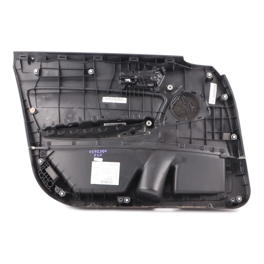 Door Card Front Right O/S Door Lining Trim Panel Leather Dakota Oyster to BMW F20 with Part number 7392380 BMW F20 Door Card Front Right O/S Door Lining Trim Panel Leather Dakota Oyster - SKU 7392380 - Part number 7392380