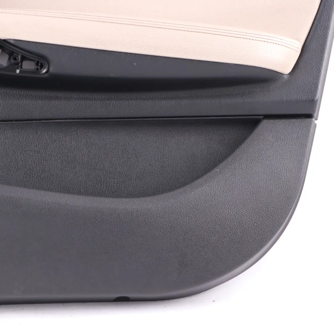 Door Card Front Right O/S Door Lining Trim Panel Leather Dakota Oyster to BMW F20 with Part number 7392380 BMW F20 Door Card Front Right O/S Door Lining Trim Panel Leather Dakota Oyster - SKU 7392380 - Part number 7392380