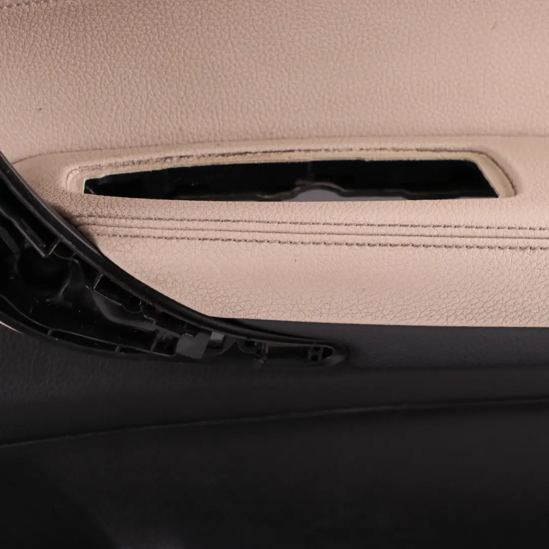 BMW F20 Door Card Front Right O/S Door Lining Trim Panel Leather Dakota Oyster - SKU 7392380 - Part number 7392380