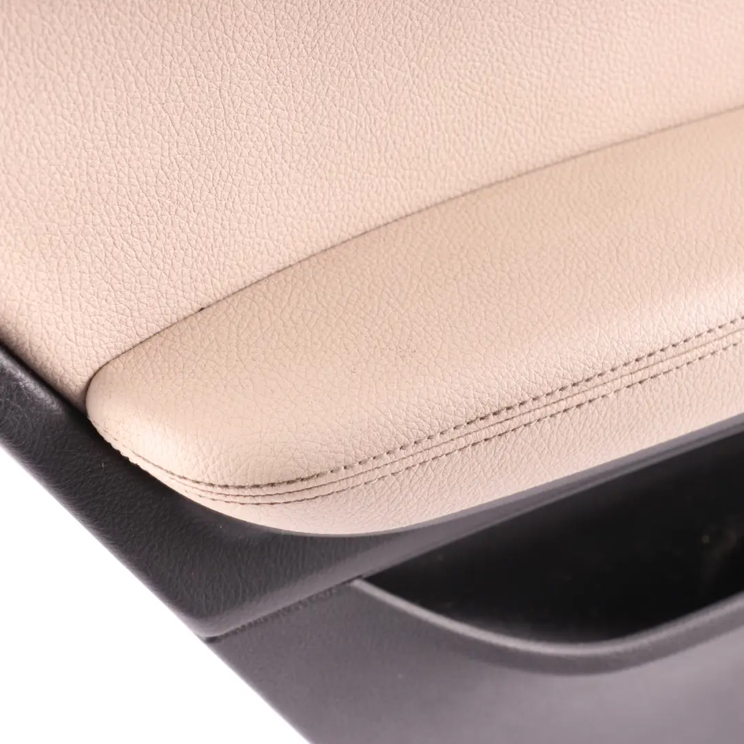 Door Card Rear Left N/S Door Lining Trim Panel Leather Dakota Oyster to BMW F20 with Part number 7392387 BMW F20 Door Card Rear Left N/S Door Lining Trim Panel Leather Dakota Oyster - SKU 7392387 - Part number 7392387