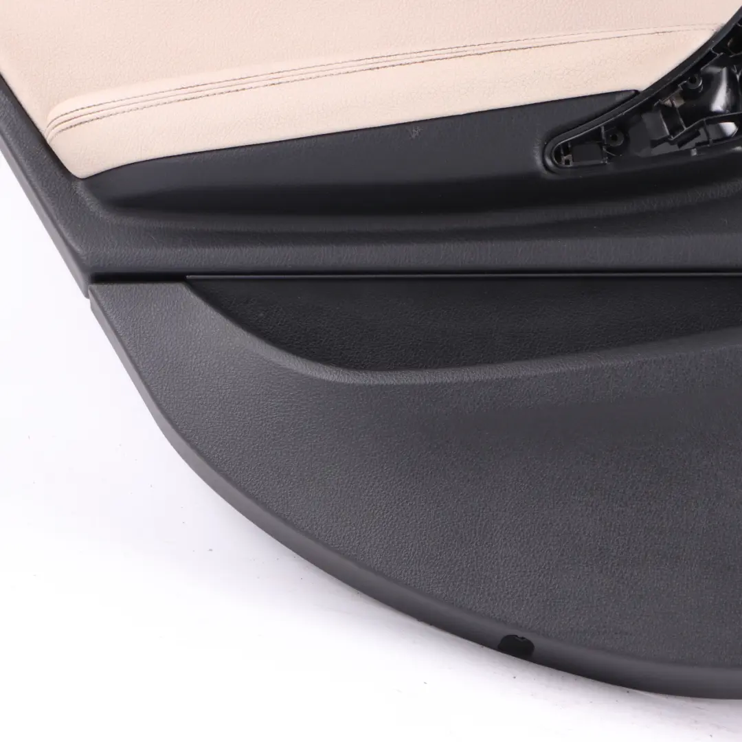 BMW F20 Door Card Rear Left N/S Door Lining Trim Panel Leather Dakota Oyster - SKU 7392387 - Part number 7392387