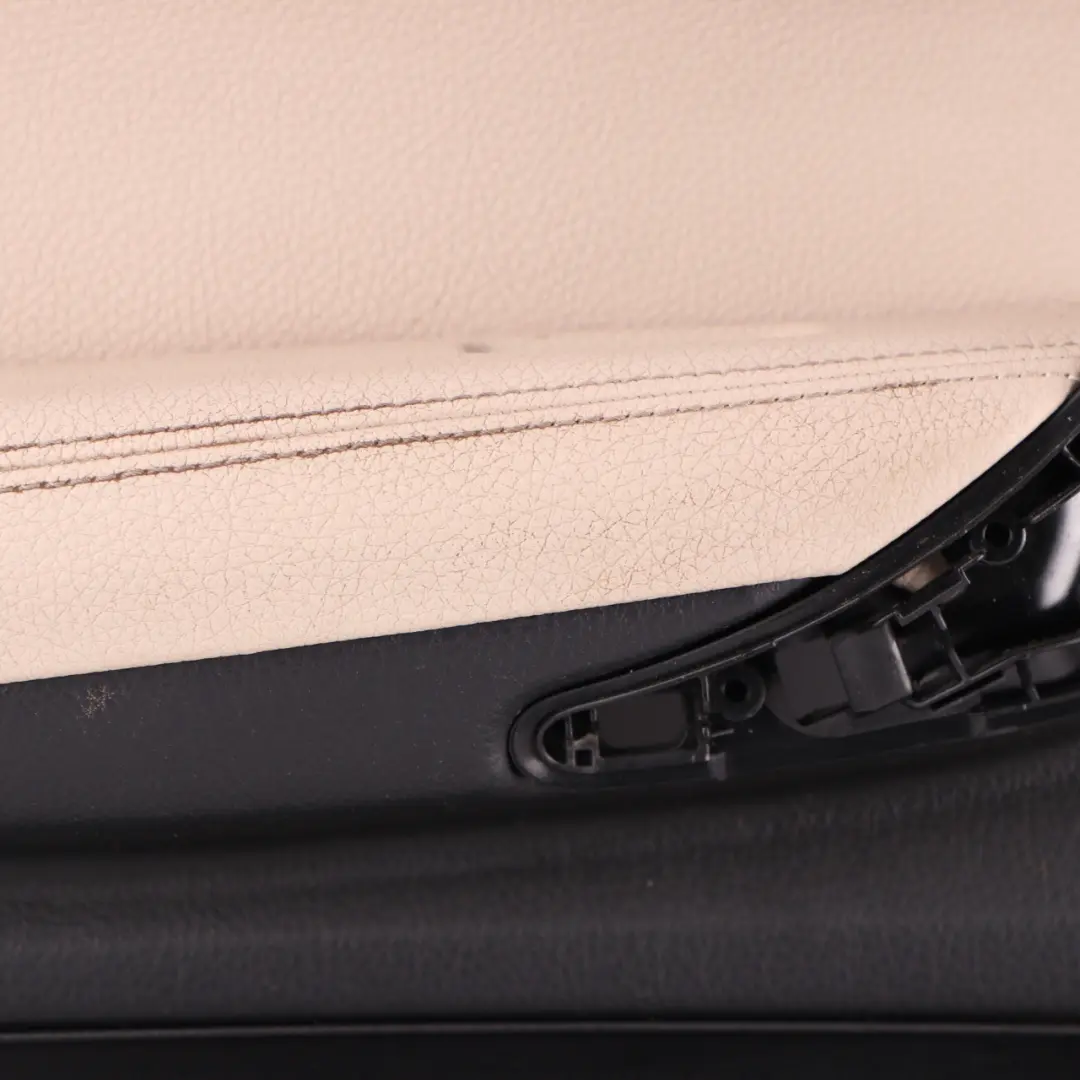 Door Card Rear Left N/S Door Lining Trim Panel Leather Dakota Oyster to BMW F20 with Part number 7392387 BMW F20 Door Card Rear Left N/S Door Lining Trim Panel Leather Dakota Oyster - SKU 7392387 - Part number 7392387