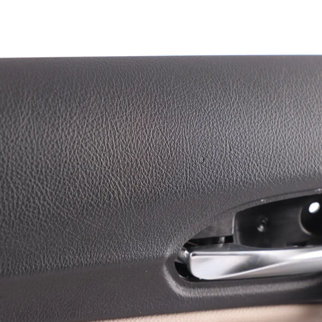 Door Card Rear Left N/S Door Lining Trim Panel Leather Dakota Oyster to BMW F20 with Part number 7392387 BMW F20 Door Card Rear Left N/S Door Lining Trim Panel Leather Dakota Oyster - SKU 7392387 - Part number 7392387