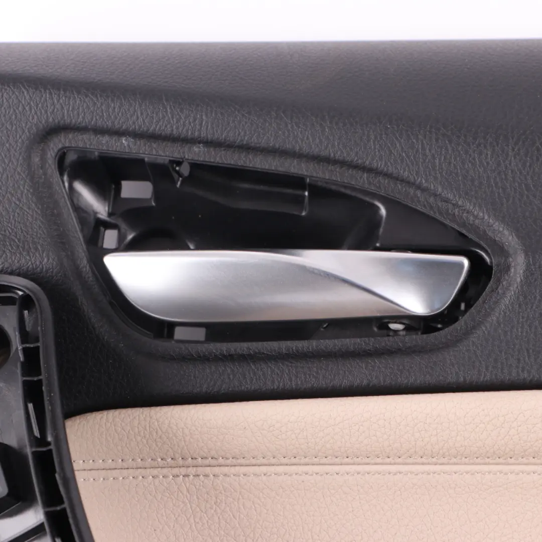 BMW F20 Scheda porta posteriore destra rivestimento pelle Dakota Oyster - SKU 7392388 - Numero di parte 7392388